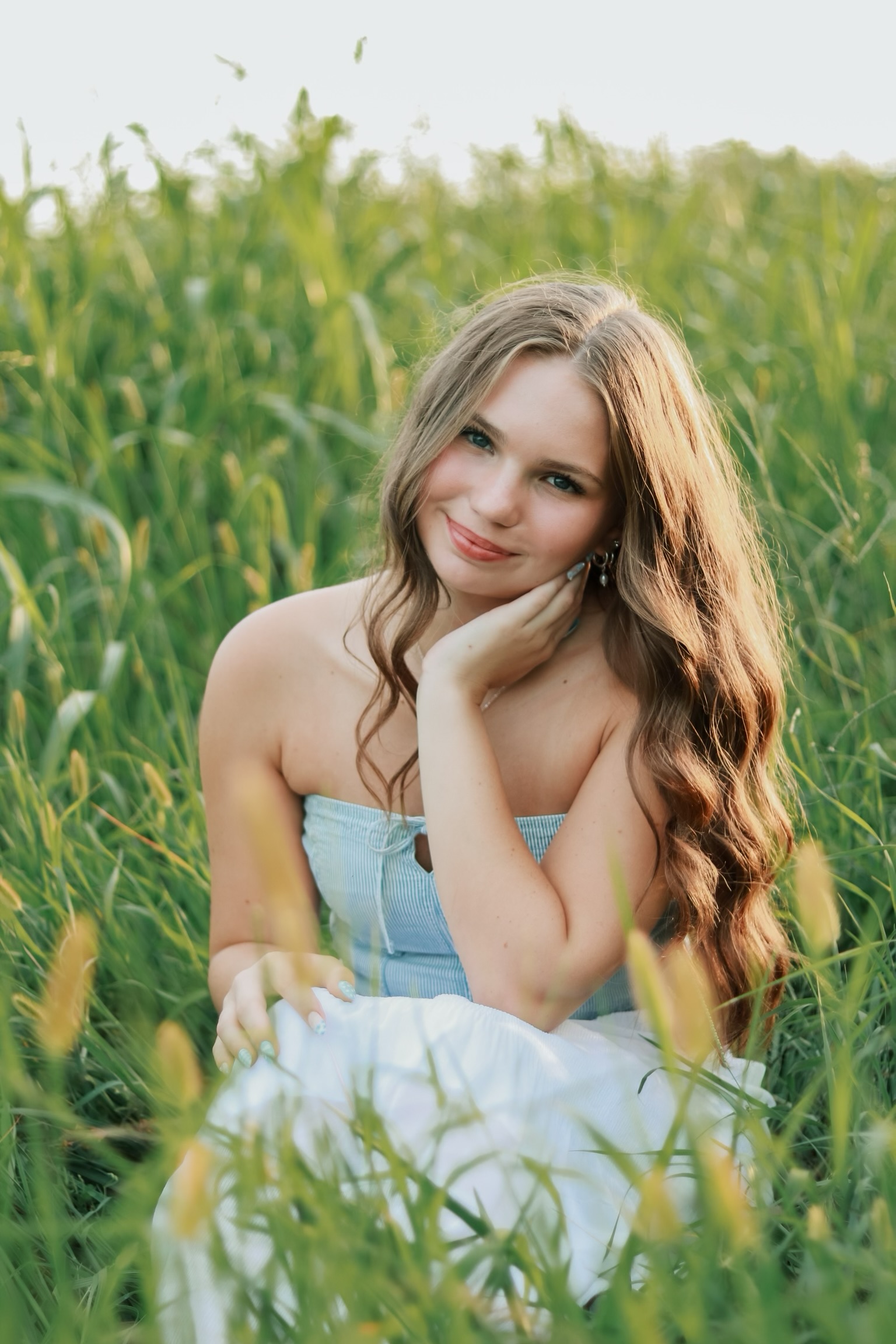 Couples portrait - romantic outdoor session