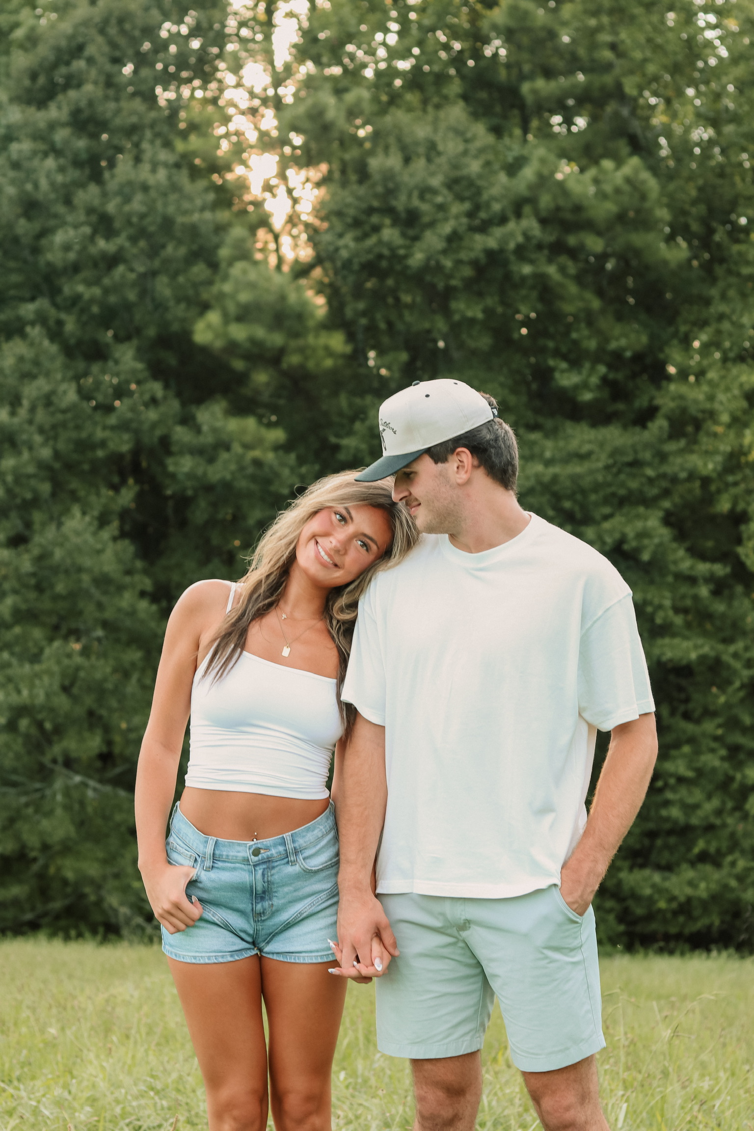 Couples photography - intimate moment